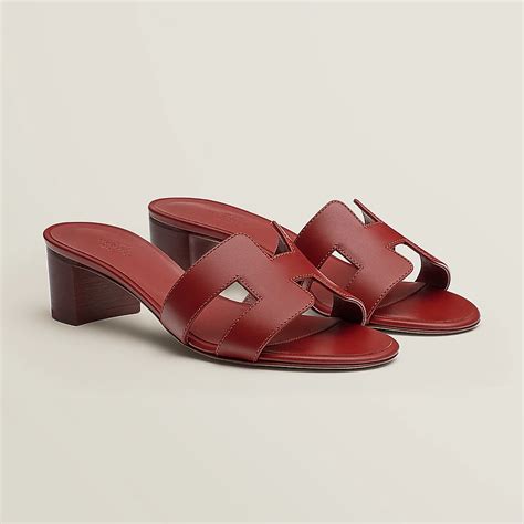 hermes oasis rouge h|hermes oasis shoes review.